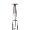 Миниатюра фото уличный садово-парковый светильник odeon light liana 7108/15gla черный | 220svet.ru